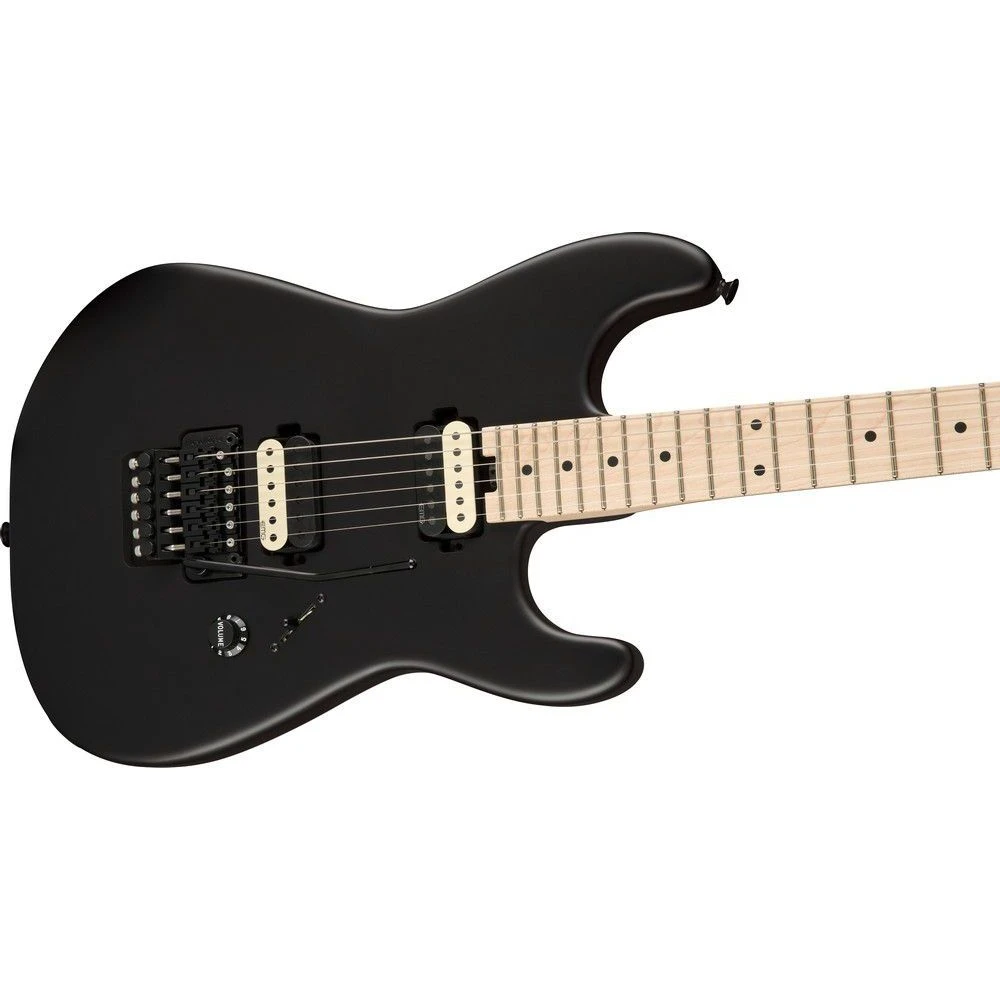 Charvel Jim Root Signature Pro-Mod San Dimas Style 1 HH FR M MN Satin Black - Image 3