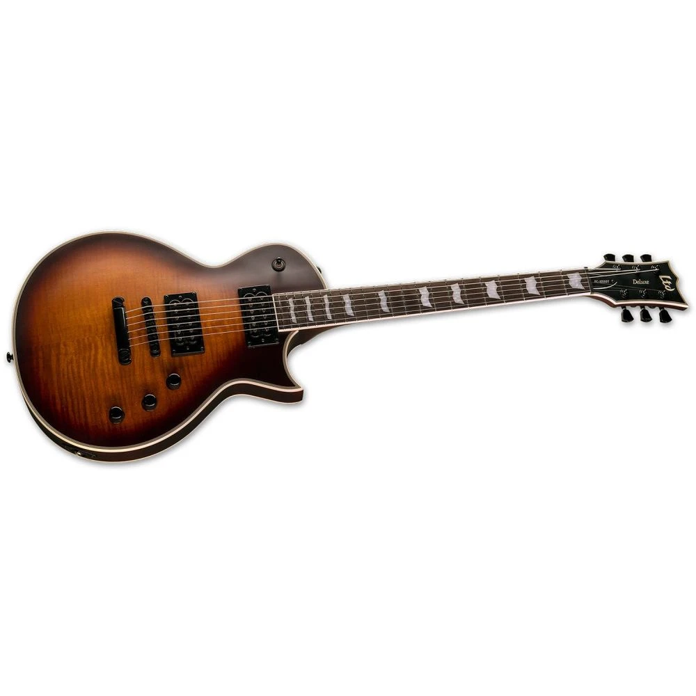 B-Stock ESP LTD EC-1000T CTM Singlecut Guitar, Tobacco Sunburst Satin - Image 3
