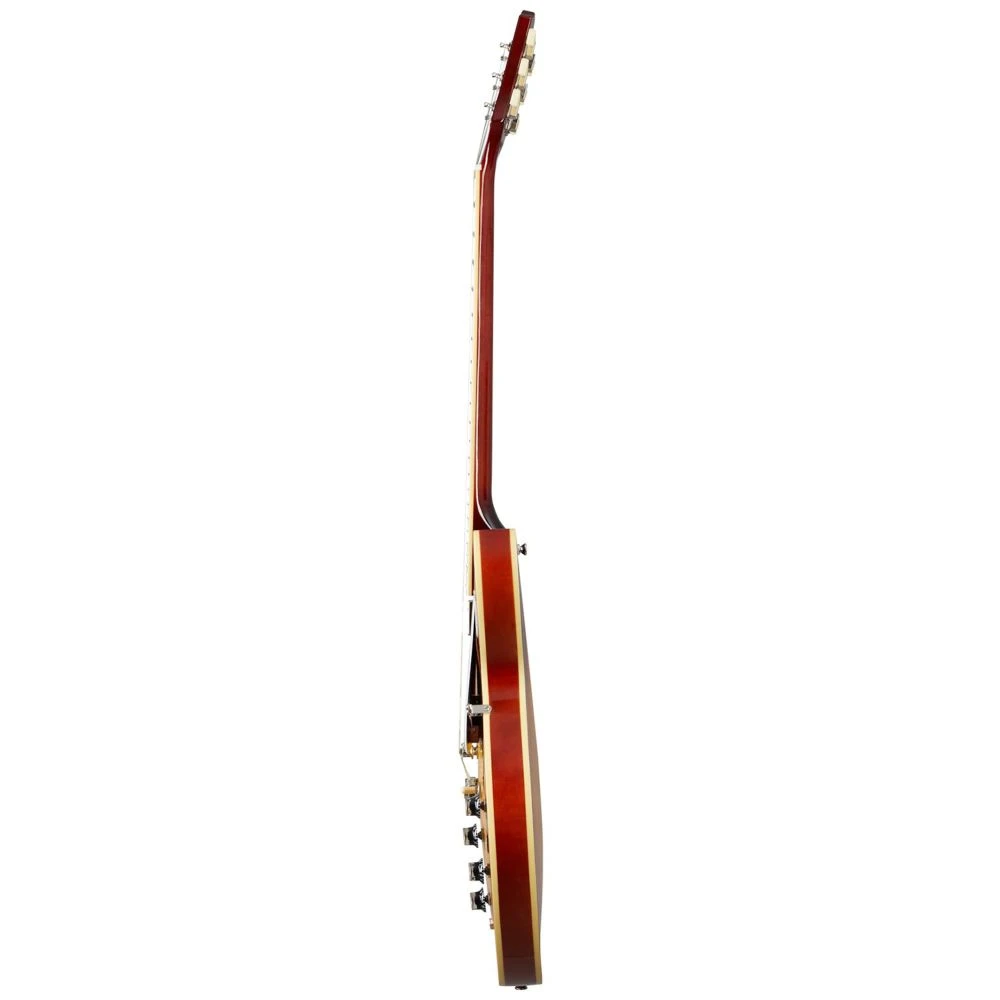 Epiphone Inspired By Gibson ES-335 Figured, Raspberry Tea Burst - Image 2