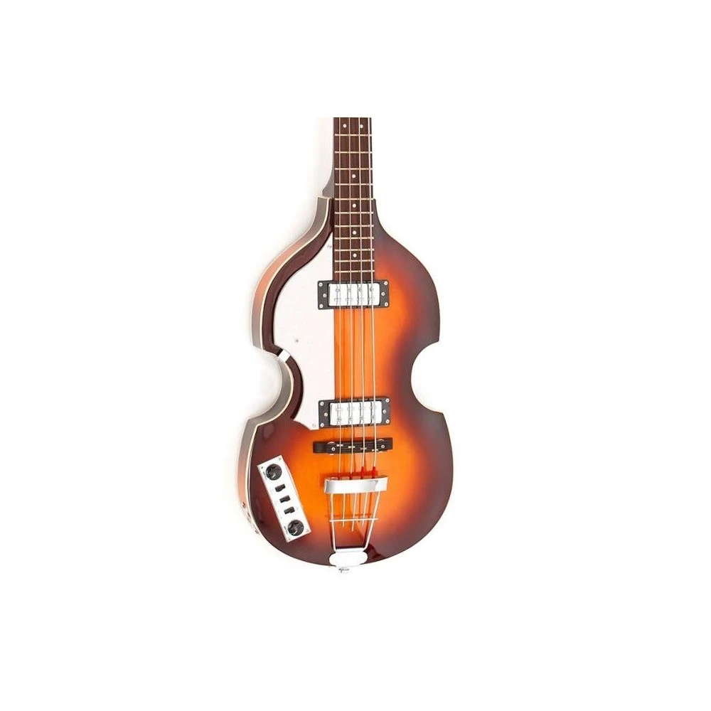Hofner Ignition Violin Bass Left Handed, Sunburst - Image 3