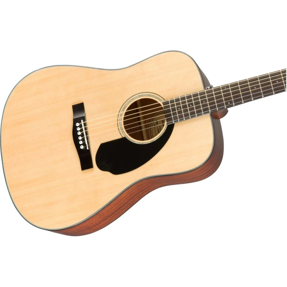 Fender CD-60S Dreadnought Acoustic Guitar WN Natural - Image 3