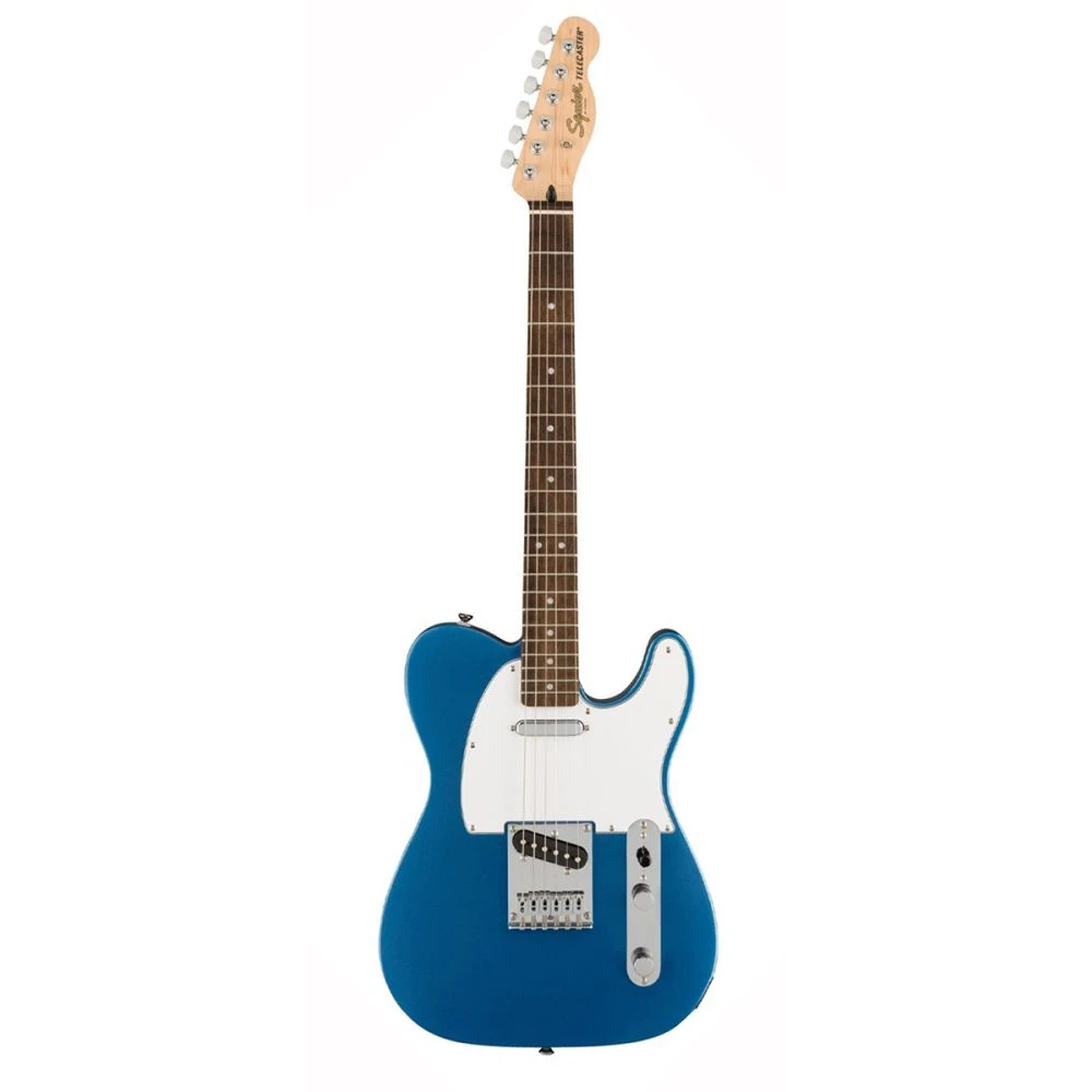 Squier Affinity Telecaster LRL White PG, Lake Placid Blue