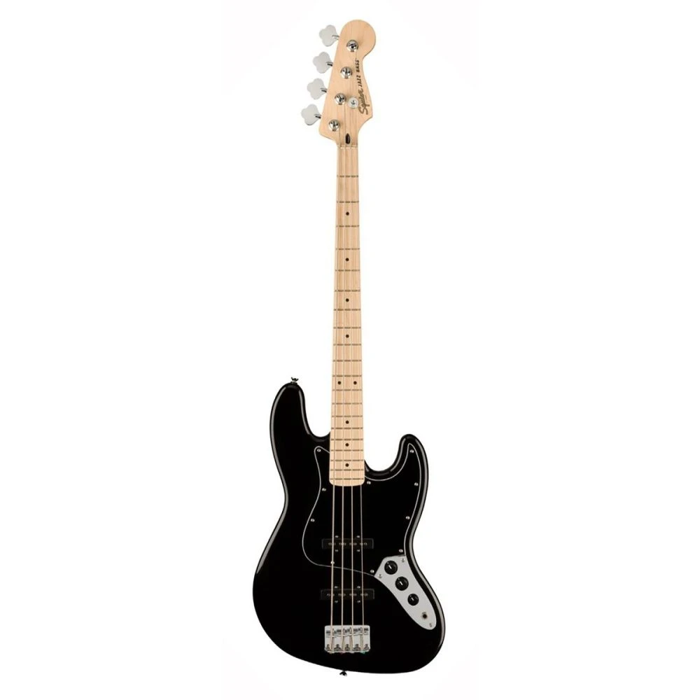 Squier Affinity Jazz Bass MN, Black PG, Black