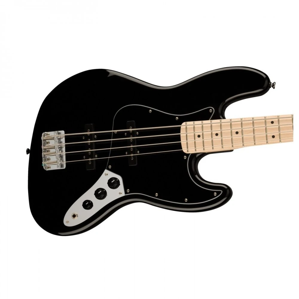 Squier Affinity Jazz Bass MN, Black PG, Black - Image 3