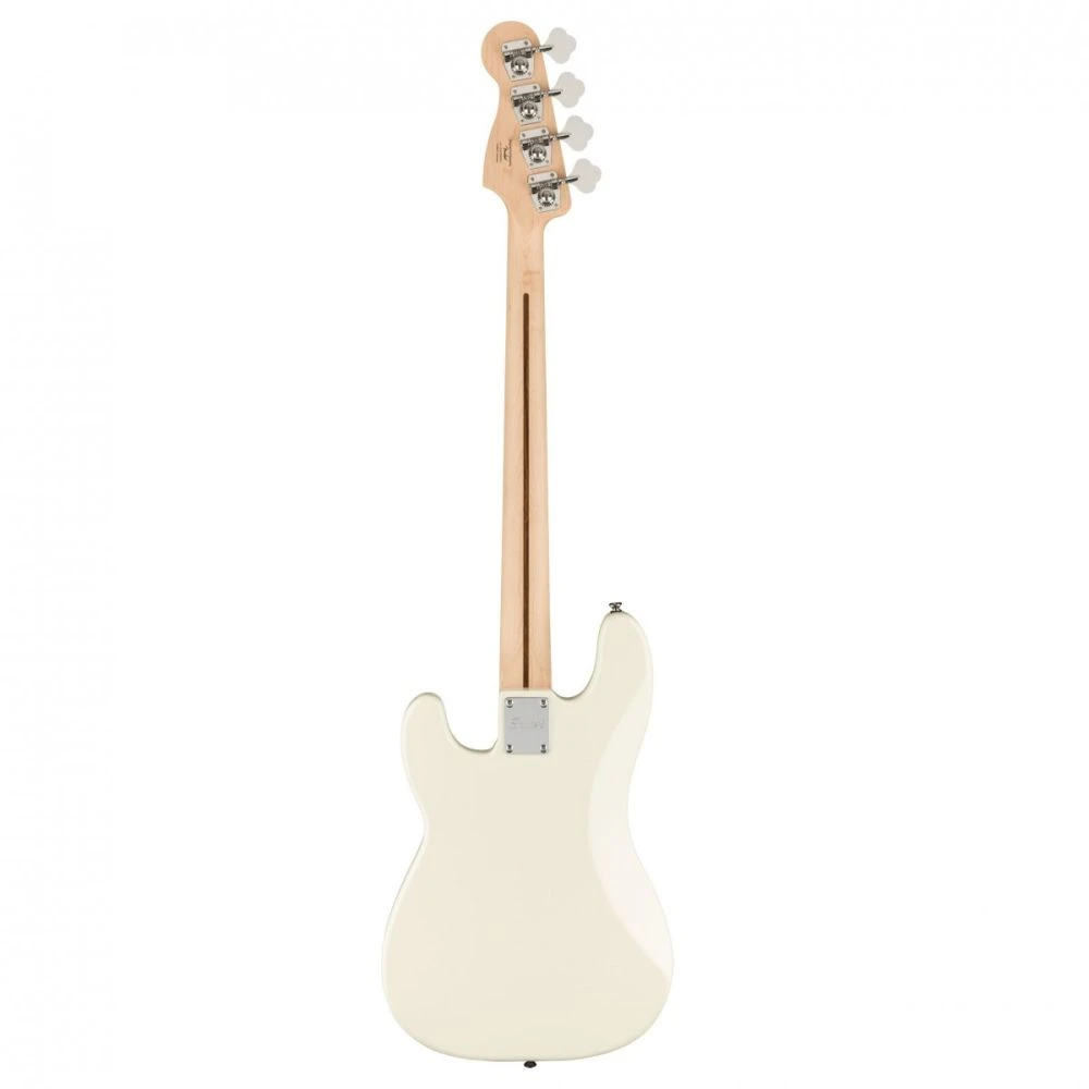 Squier Affinity Precision Bass PJ MN, Black PG, Olympic White - Image 2