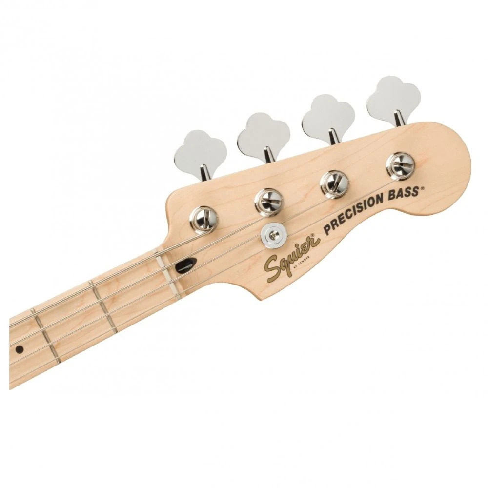 Squier Affinity Precision Bass PJ MN, Black PG, Olympic White - Image 4
