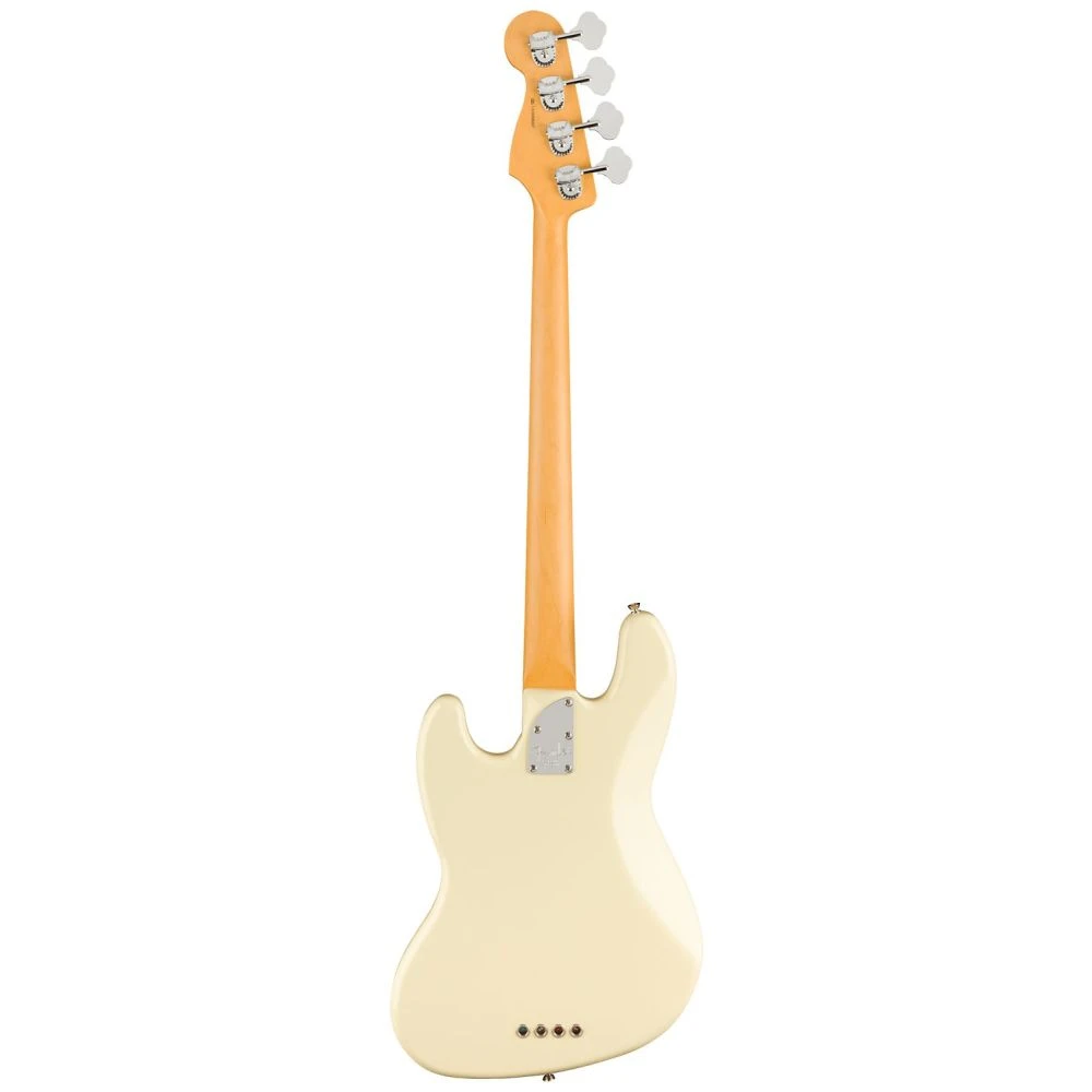 Fender American Professional II Jazz Bass Fretless, Olympic White - Image 2