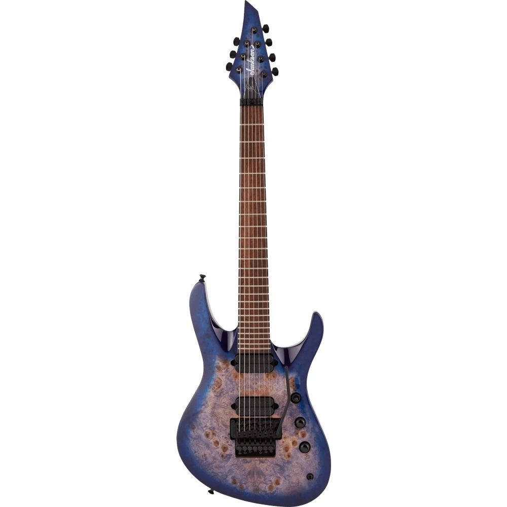 Jackson Pro Chris Broderick Signature FR7 Soloist Transparent Blue