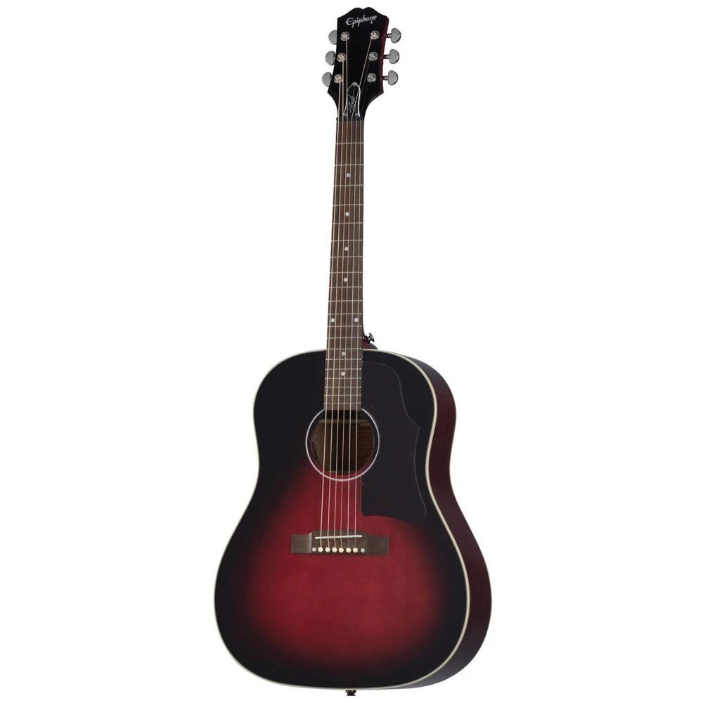 Epiphone Slash J-45 Electro Acoustic, Vermillion Burst