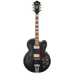 Ibanez AF75G-BKF Artcore Hollow Body Guitar, Black Flat
