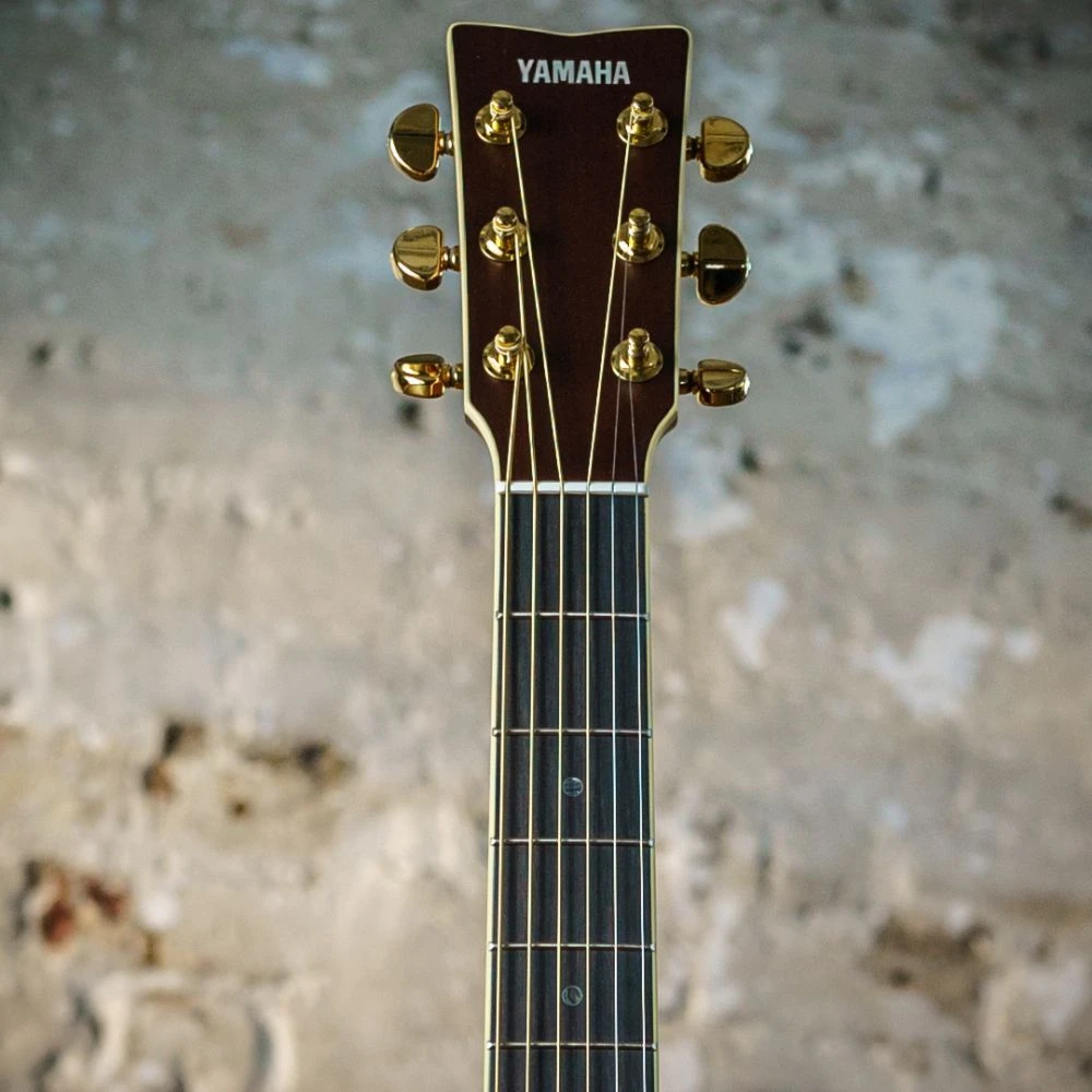 Yamaha LL-TA TransAcoustic Electro Guitar In Natural Finish - Image 4