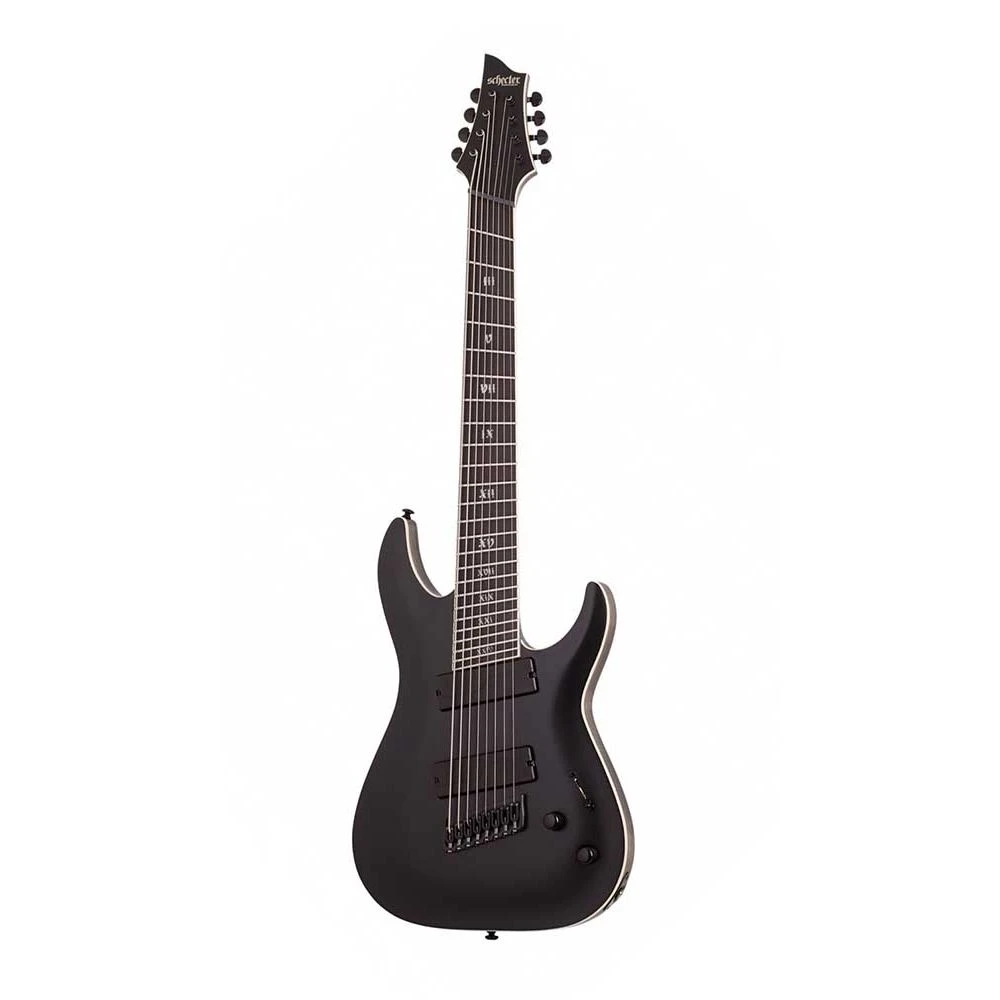 Schecter C-8 SLS MS Elite Evil Twin Black