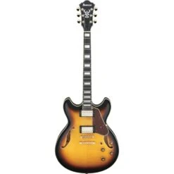 Ibanez As93fm Hollowbody Electric Guitar, Antique Yellow Sunburst