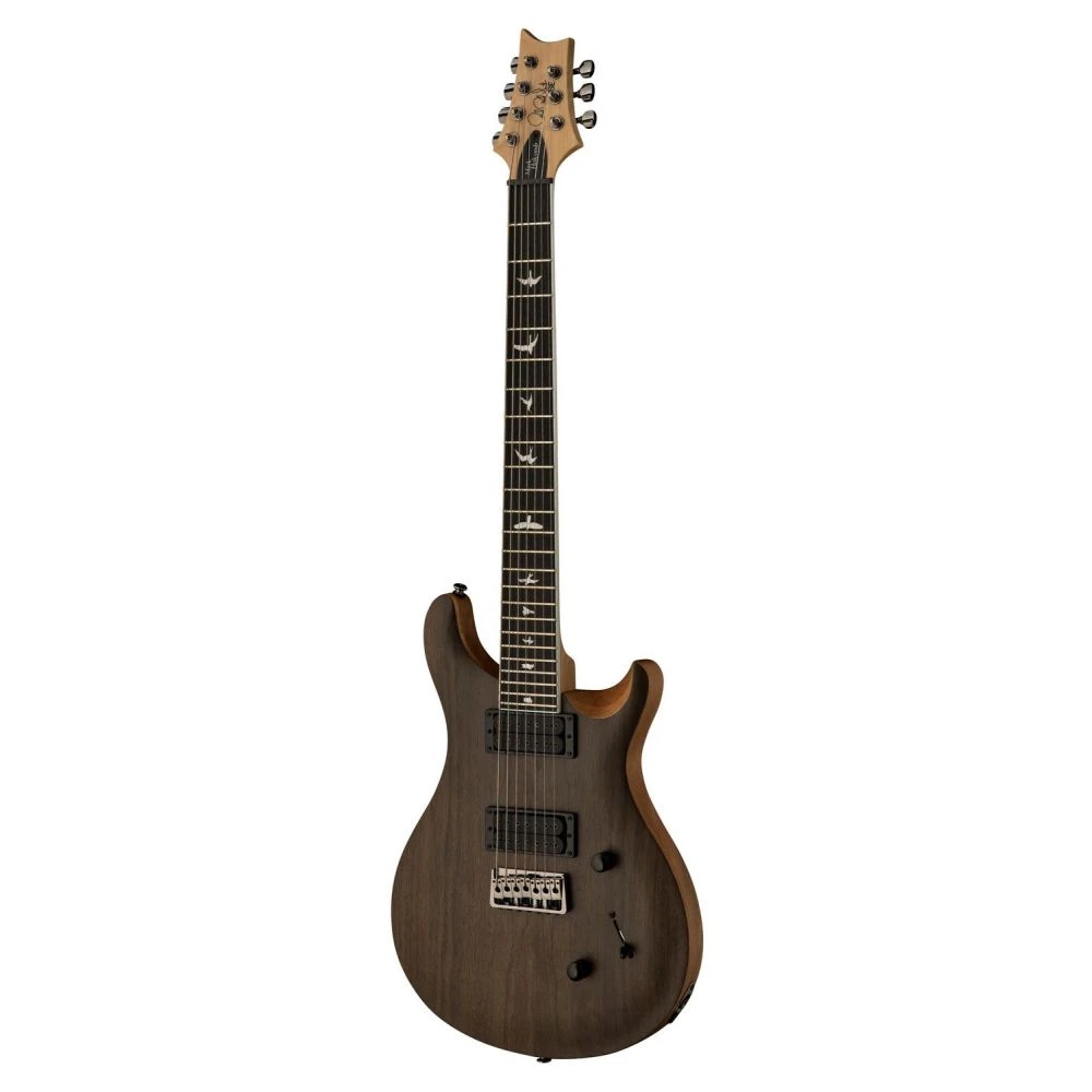 PRS 2022 SE Mark Holcomb Seven String Guitar, Walnut Satin - Image 2
