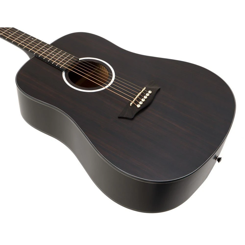 Washburn Deep Forest Ebony D Acoustic Guitar - Image 3