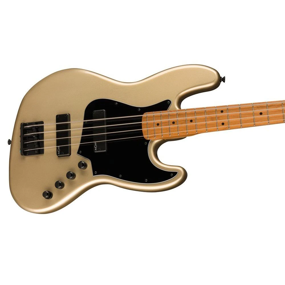 Squier Contemporary Active Jazz Bass HH Roasted MN, Shoreline Gold - Image 3
