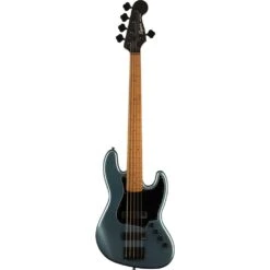 Squier Contemporary Active Jazz Bass HH V Roasted MN, Gunmetal Metallic