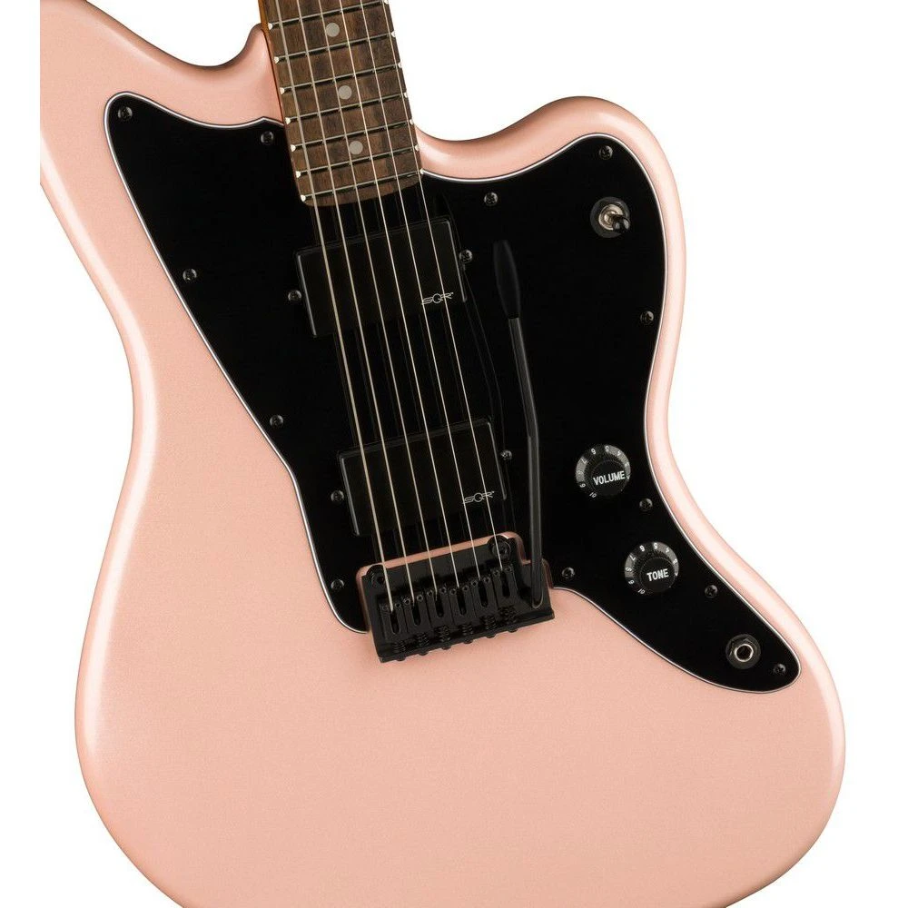 Squier Contemporary Active Jazzmaster HH IL, Shell Pink Pearl - Image 3