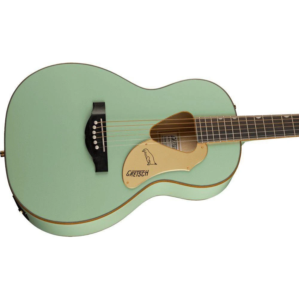 Gretsch G5021e Rancher Penguin Parlor Electro Acoustic, Mint Metallic - Image 3