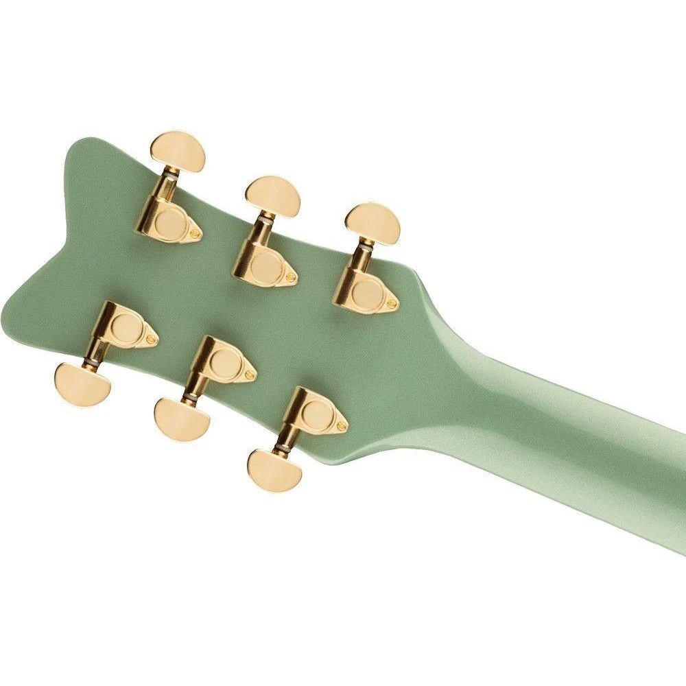 Gretsch G5021e Rancher Penguin Parlor Electro Acoustic, Mint Metallic - Image 6