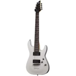 Schecter Omen-7 7-String Guitar, Vintage White
