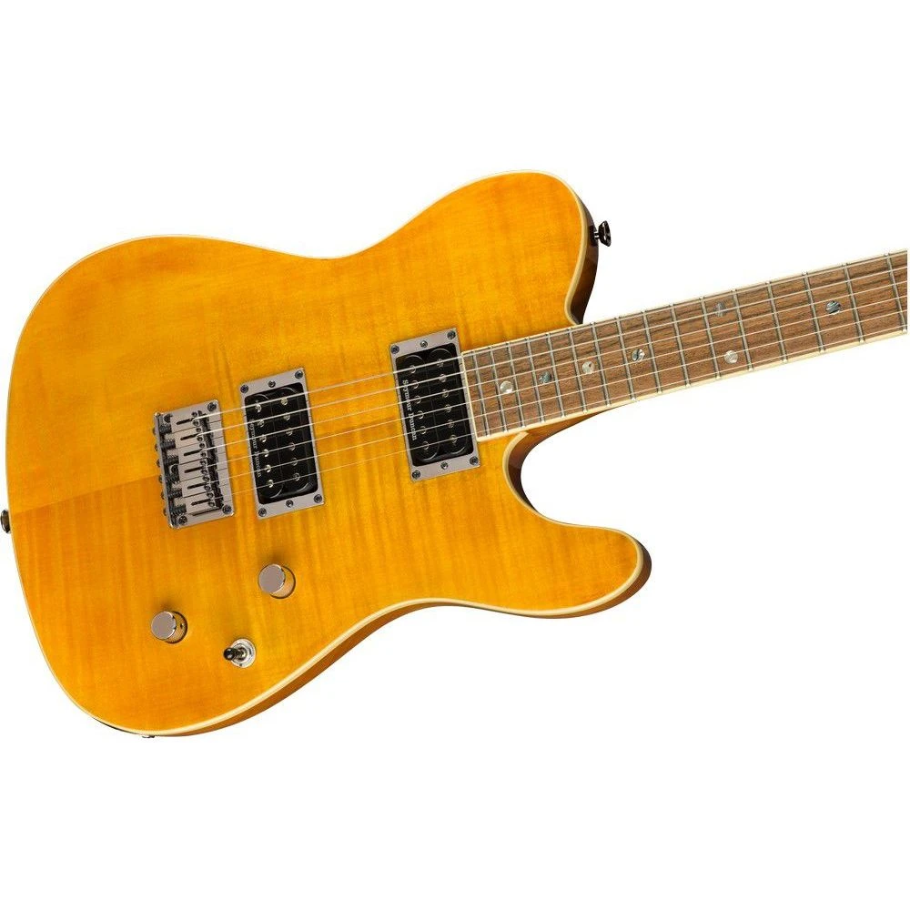 Fender Special Edition Custom Telecaster FMT, Amber - Image 3