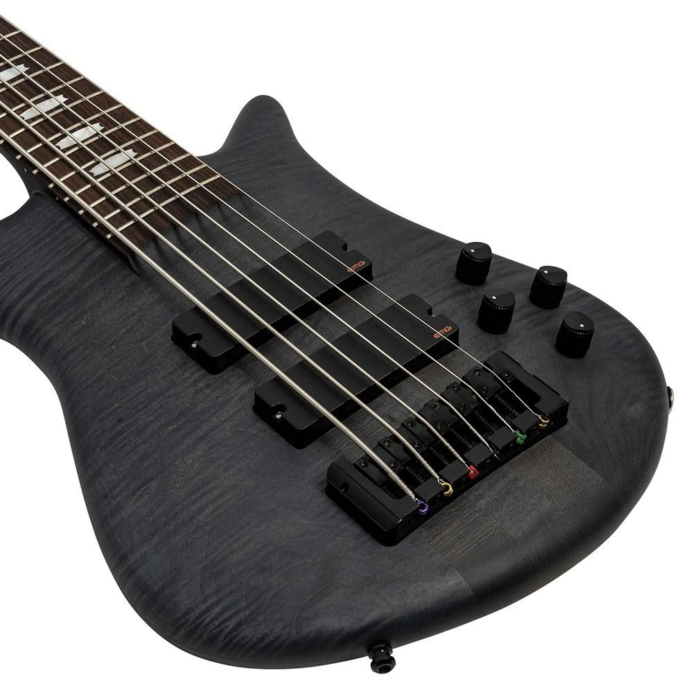 Spector Euro 6LX 6-String Bass, Black Stain Matte - Image 2