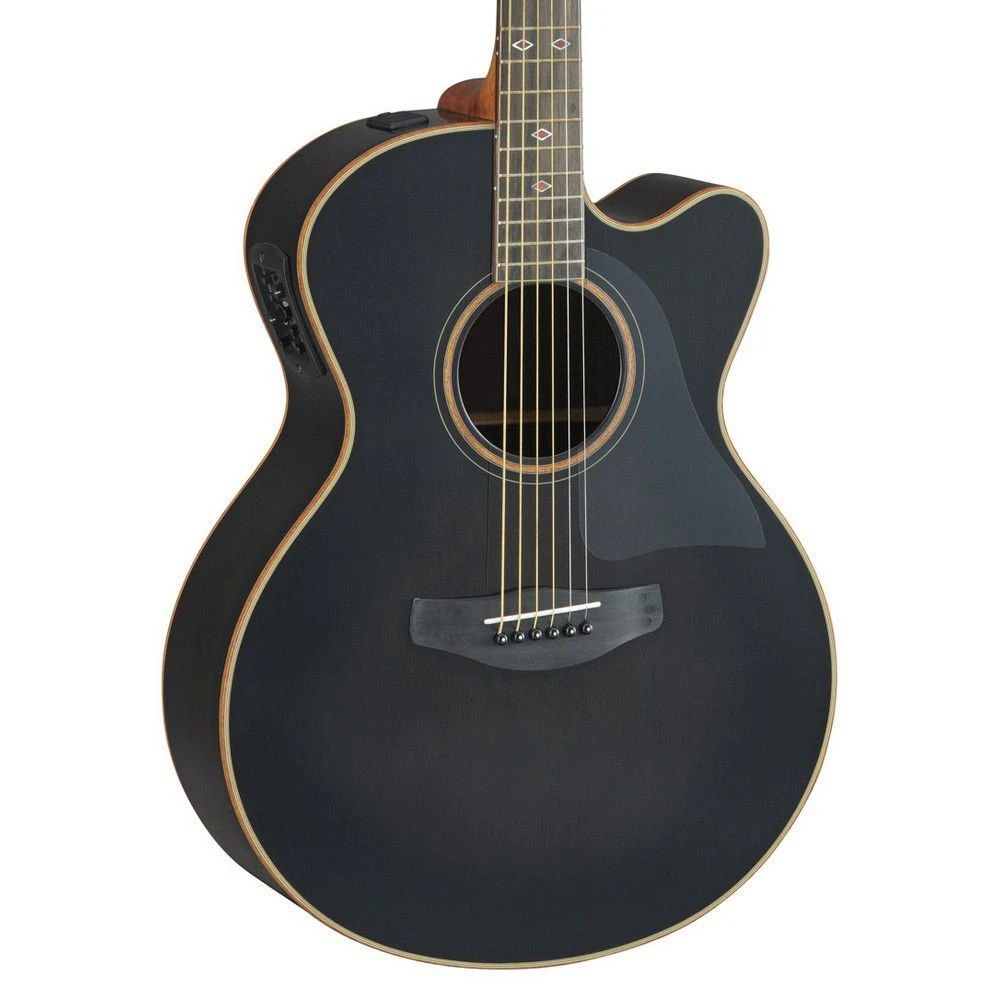 Yamaha CPX1200 MKII Electro Acoustic Guitar, Black - Image 2