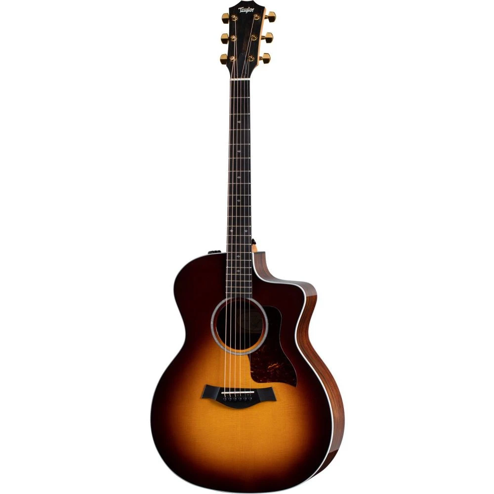Taylor 214ce-SB DLX Electro Acoustic, Shaded Edge Burst W GH