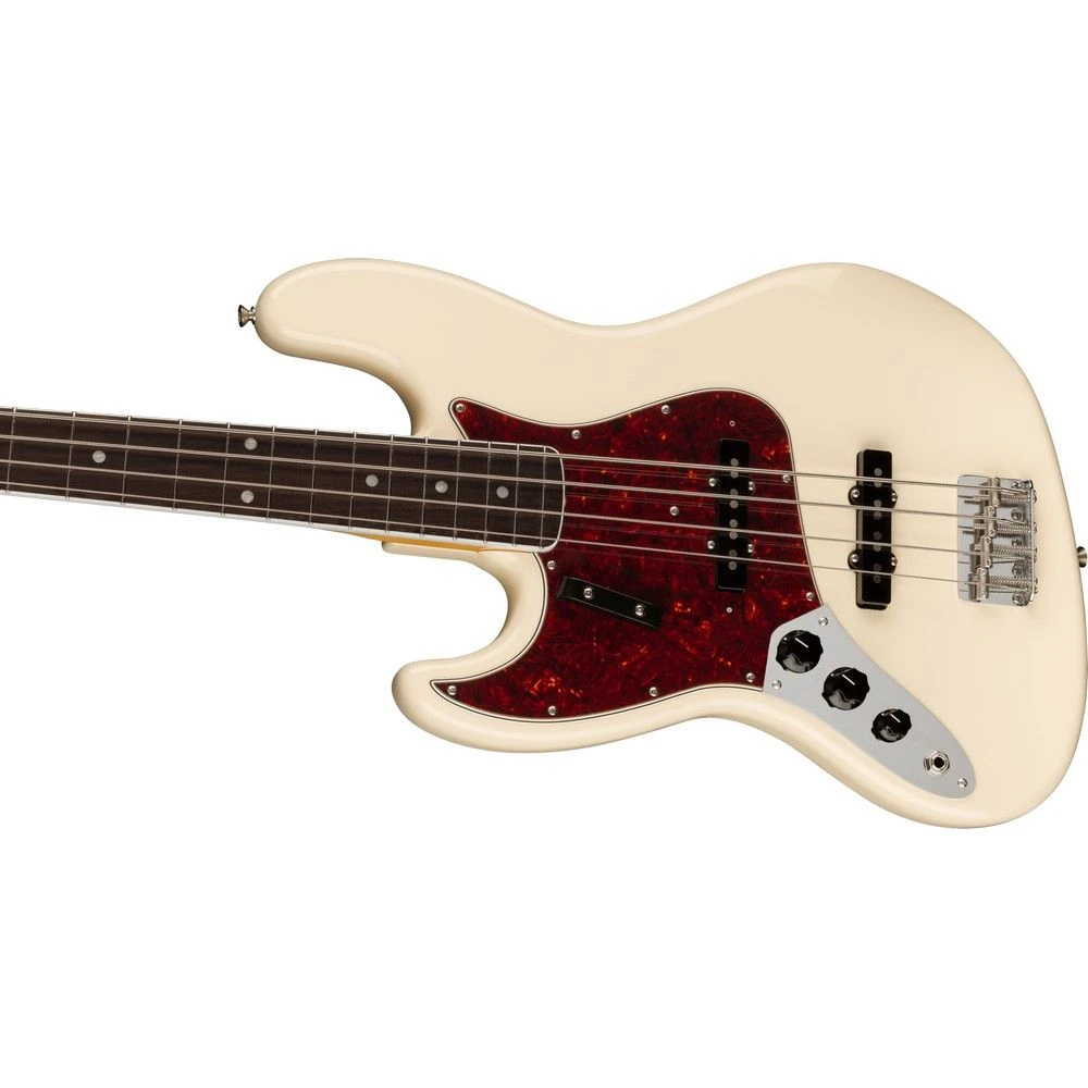 Fender American Vintage II 66 Jazz Bass Lh Rw, Olympic White - Image 3