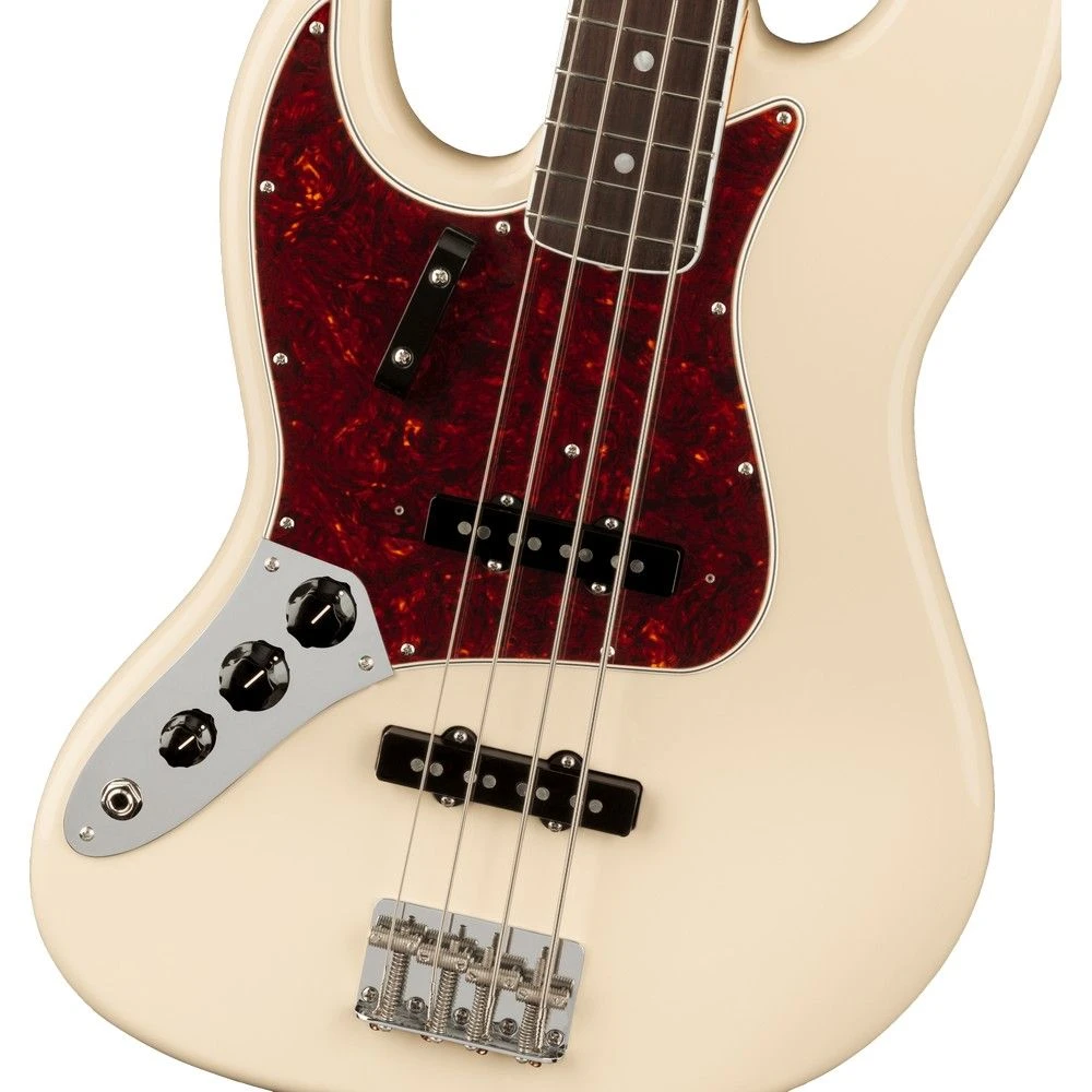 Fender American Vintage II 66 Jazz Bass Lh Rw, Olympic White - Image 4