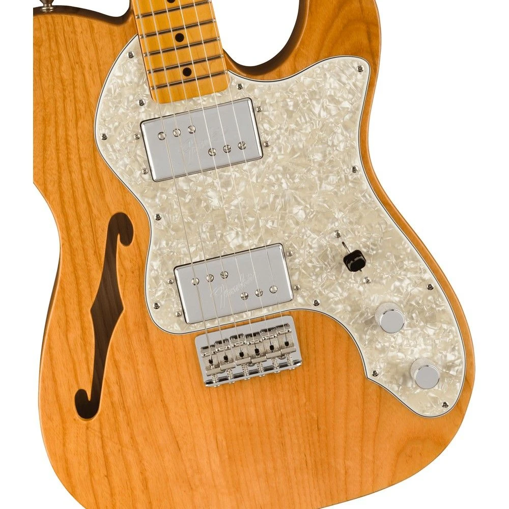 Fender American Vintage II 72 Tele Thinline Mn, Aged Natural - Image 4