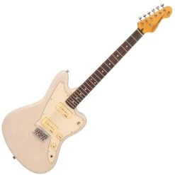 Vintage V65 Hardtail Electric Guitar, Blonde