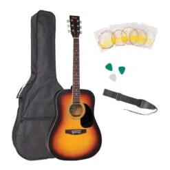 Encore Acoustic Guitar Outfit - Sunburst