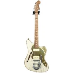 Paoletti Guitar 112 Lounge 2P90 Guitar, Cream