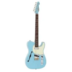 Vintage V72 Electric Guitar Laguna Blue