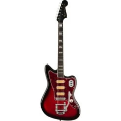 Fender Gold Foil Jazzmaster EB, Candy Apple Burst