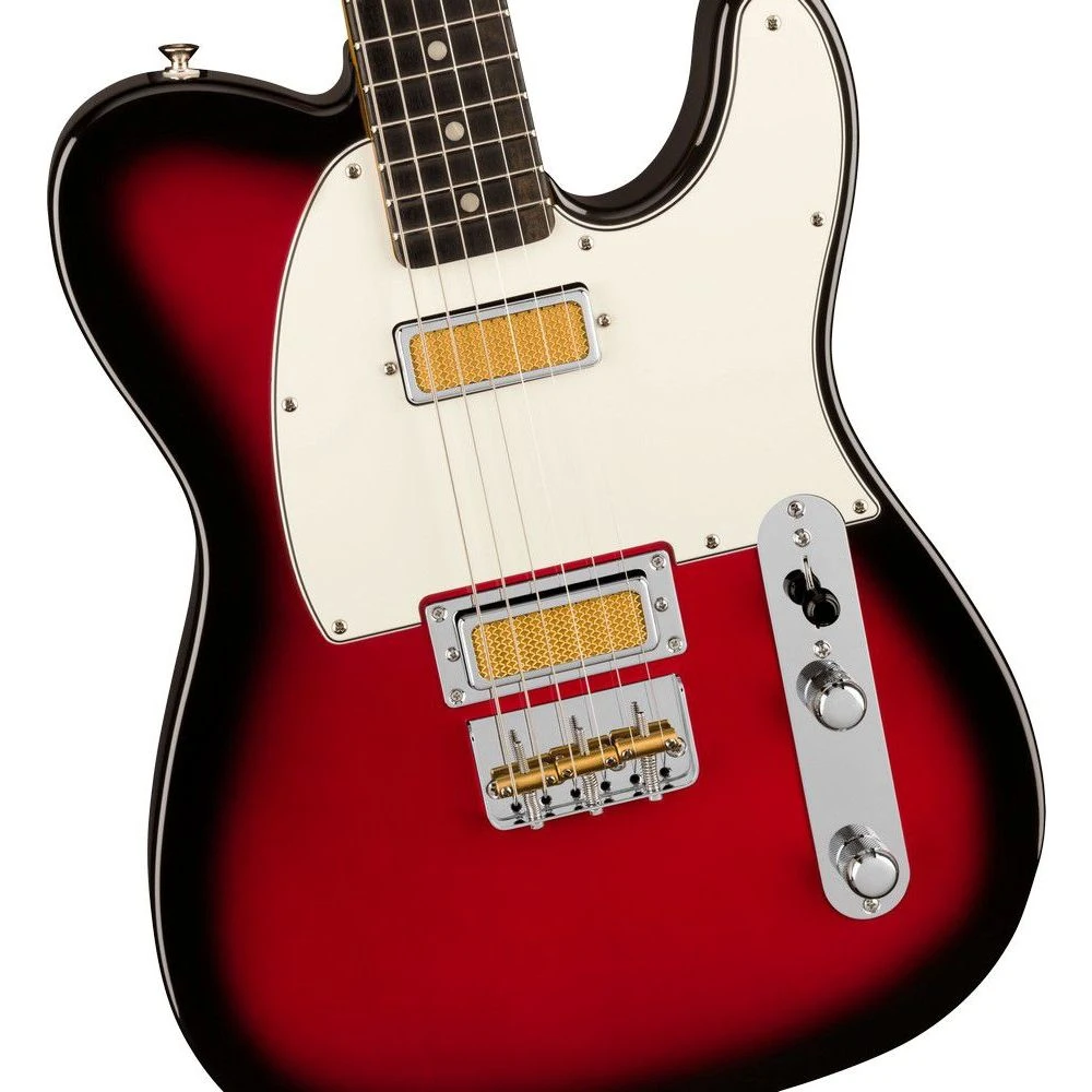 Fender Gold Foil Telecaster EB, Candy Apple Burst - Image 4