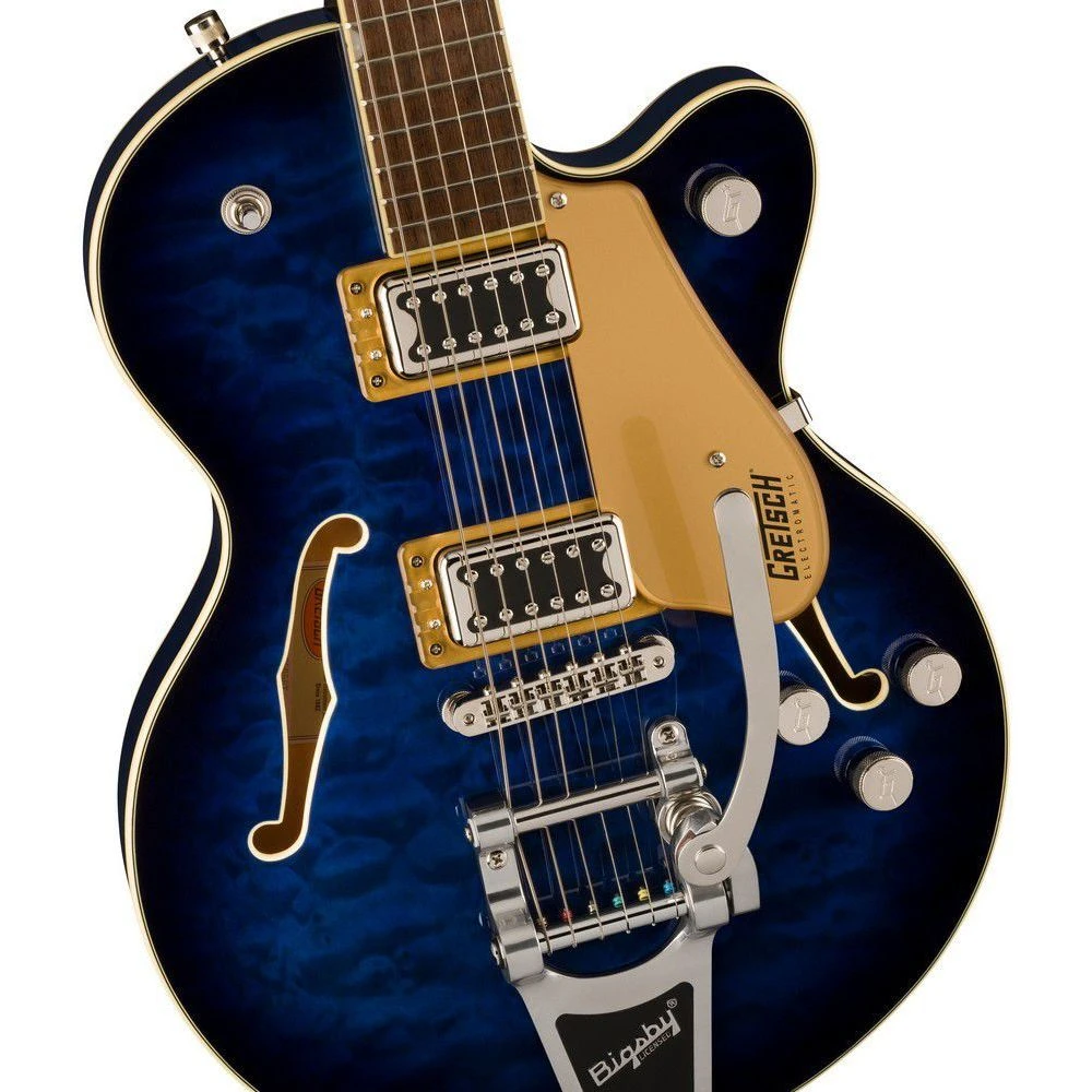 Gretsch G5655t-qm Electromatic Center Block Jr. SC QM W Bigsby, Mariana - Image 4