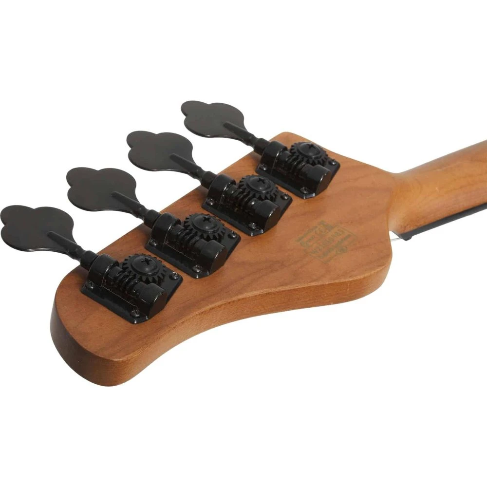 Schecter Bass Model-T 4 Exotic Black Limba - Image 5