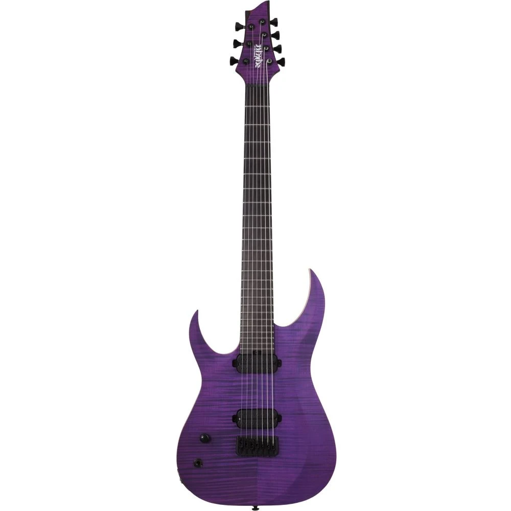 Schecter John Browne Signature TAO-7 Satin Transparent Purple LH