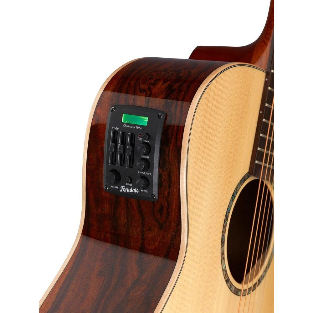 Ferndale GA3-CE Grand Auditorium Electro Acoustic, Spruce Bocote - Image 4