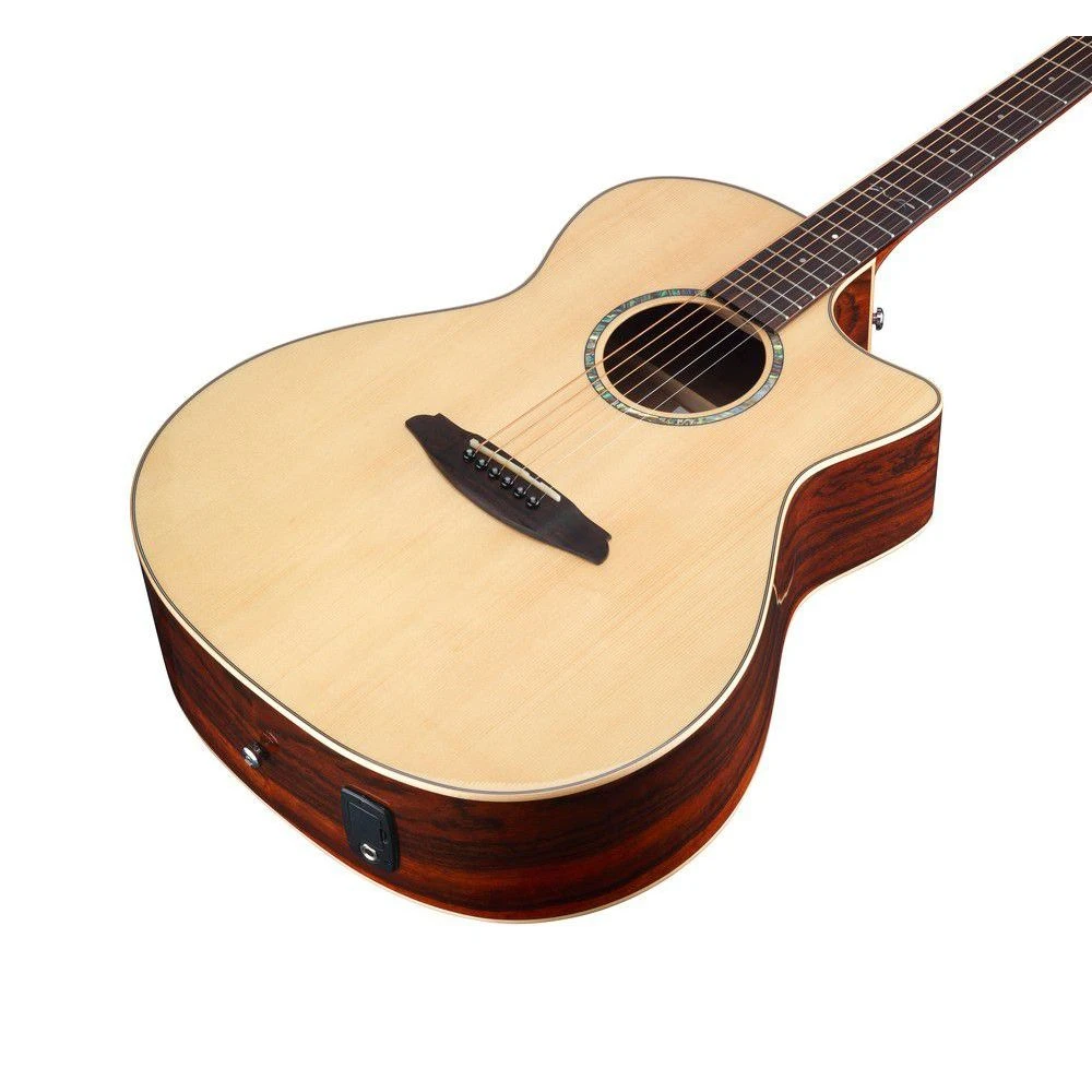 Ferndale GA3-CE Grand Auditorium Electro Acoustic, Spruce Bocote - Image 5