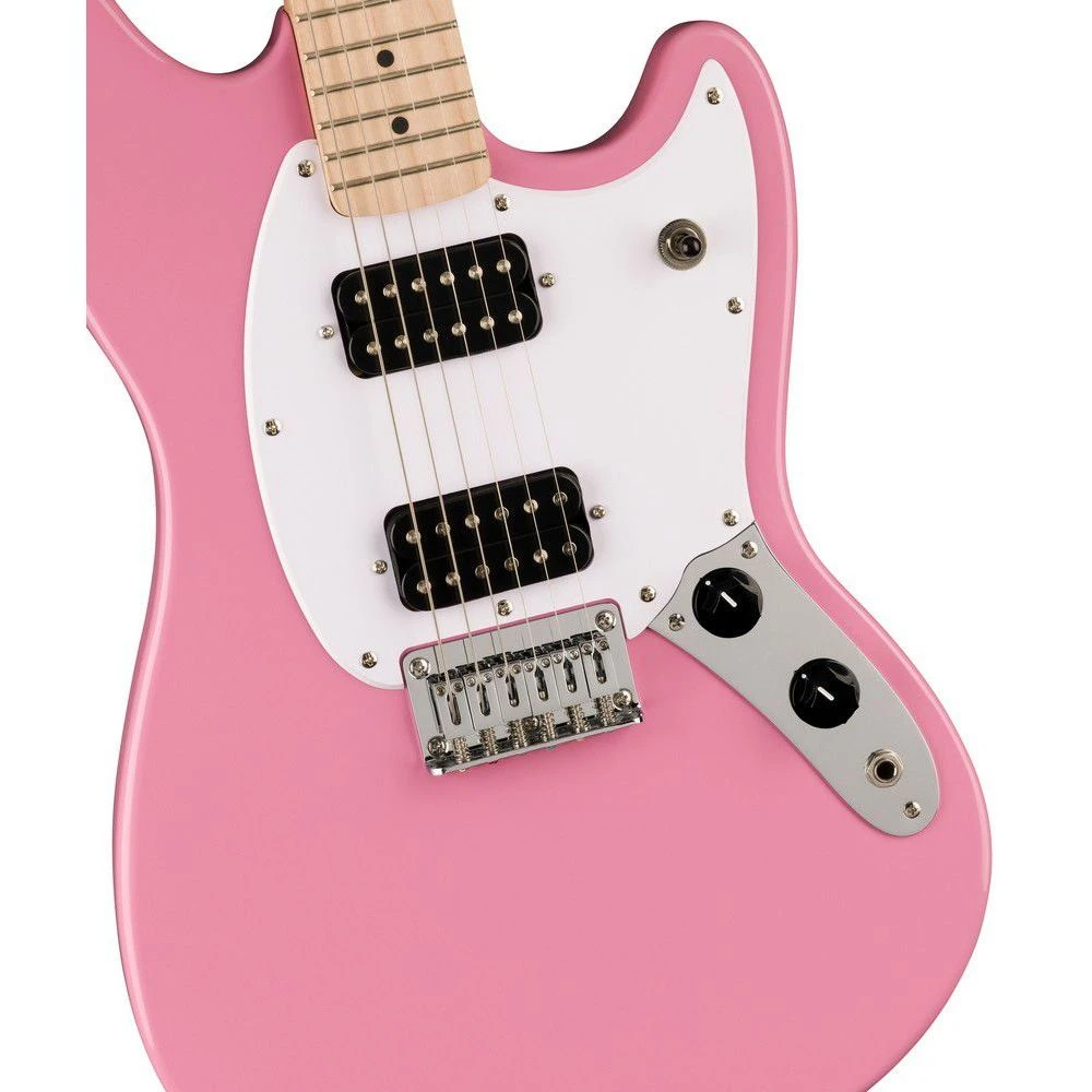 Squier Sonic Mustang Hh MN, Flash Pink - Image 3