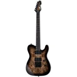ESP LTD TE-1000 Electric Guitar, Charcoal Burst