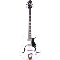 Hagstrom Viking Bass Guitar, Short Scale White