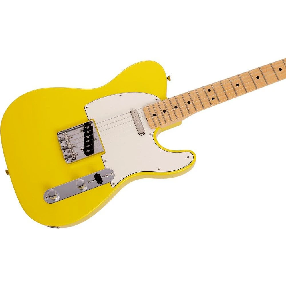 Fender MIJ Ltd International Color Telecaster MN, Monaco Yellow - Image 3