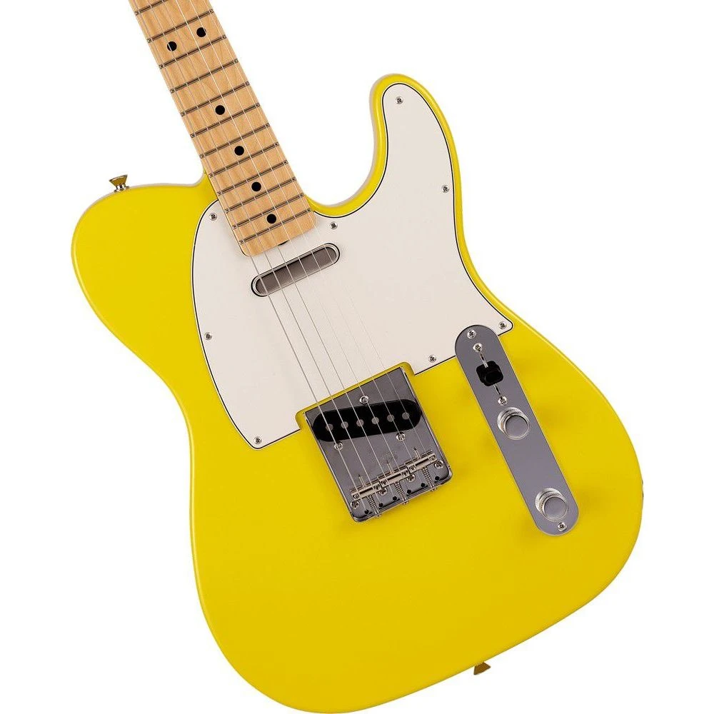 Fender MIJ Ltd International Color Telecaster MN, Monaco Yellow - Image 4