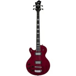 Hagstrom Swede Bass Guitar, Wild Cherry Left Handed