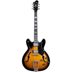 Hagstrom Viking Electric Guitar, Tobacco Sunburst